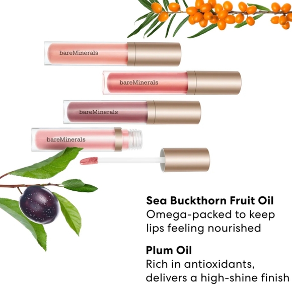 2/$40! Bareminerals Mineralist Lip Gloss Balm in Serenity - Picture 4 of 10